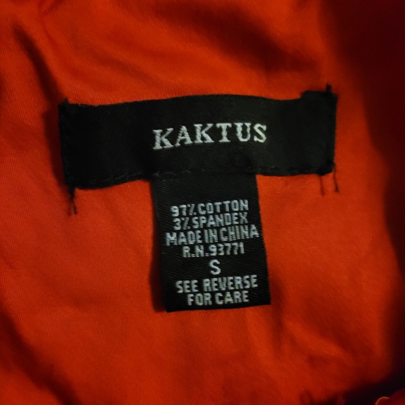 Kaktus funky small red jacket - Picture 2 of 8